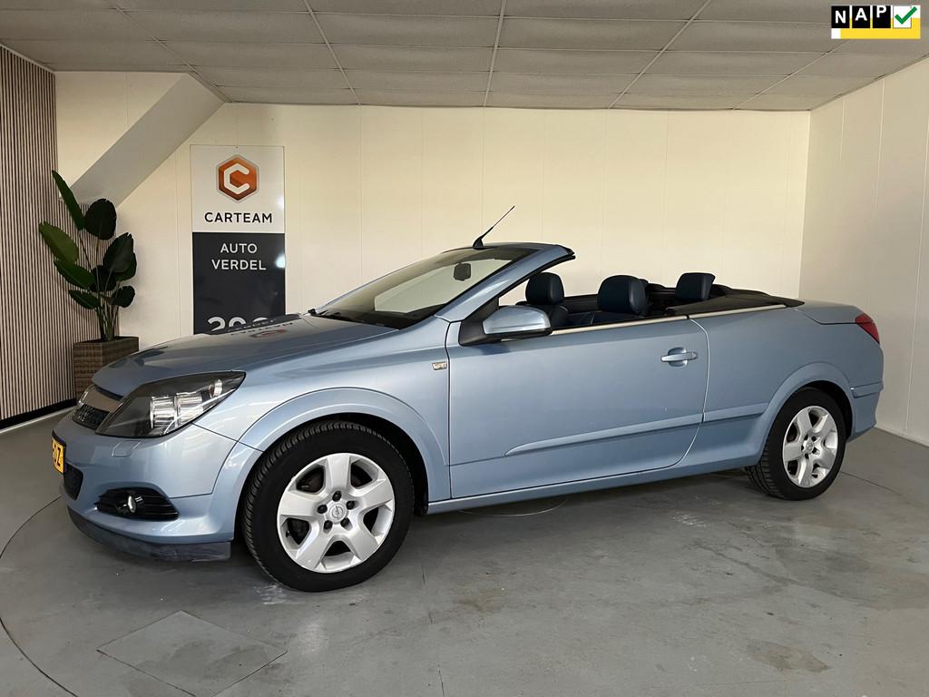 Opel Astra TwinTop 1.6 Cosmo Airco, Lederen bekleding, Navig, Auto's, Voorwielaandrijving, 745 kg, Gebruikt, Cabriolet