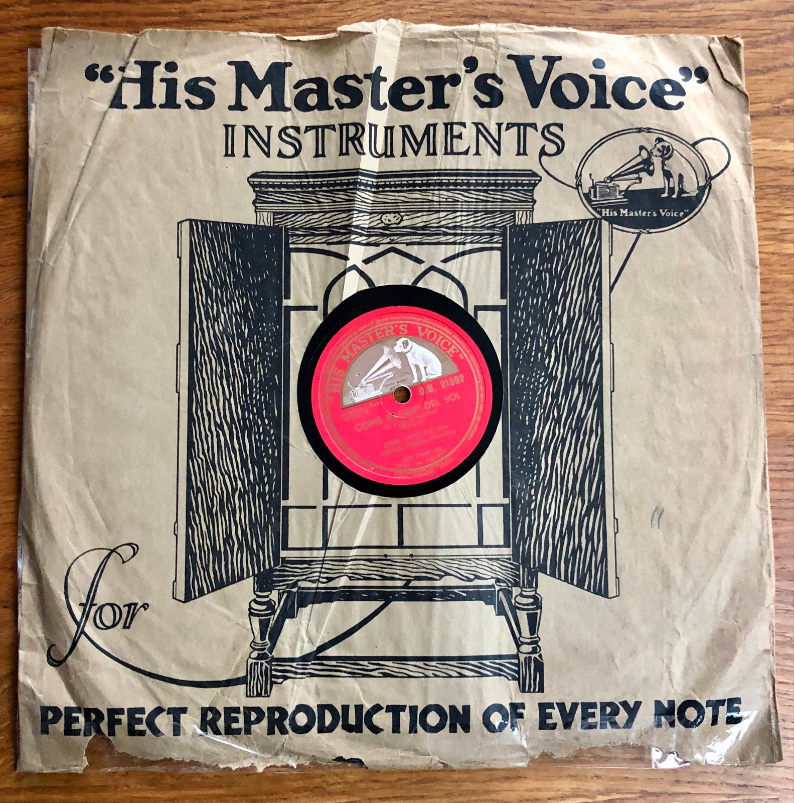 22 st 78 toeren platen - Polydor, His Master's Voice, Colu, Cd's en Dvd's, Ophalen of Verzenden, Gebruikt, 10 inch, Overige typen