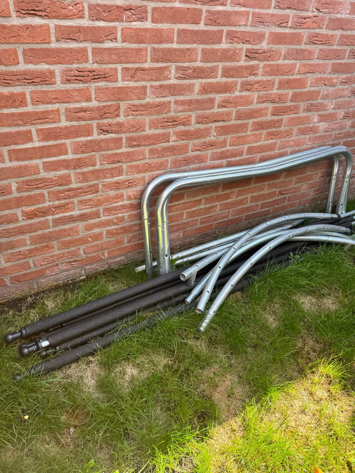 Trampoline - Slechts 1 zomer gebruikt, Ophalen, Zo goed als nieuw