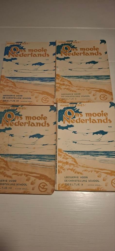 Ons mooie Nederlands Anne de Vries deel 3,4,10, Ophalen of Verzenden, Anne de Vries