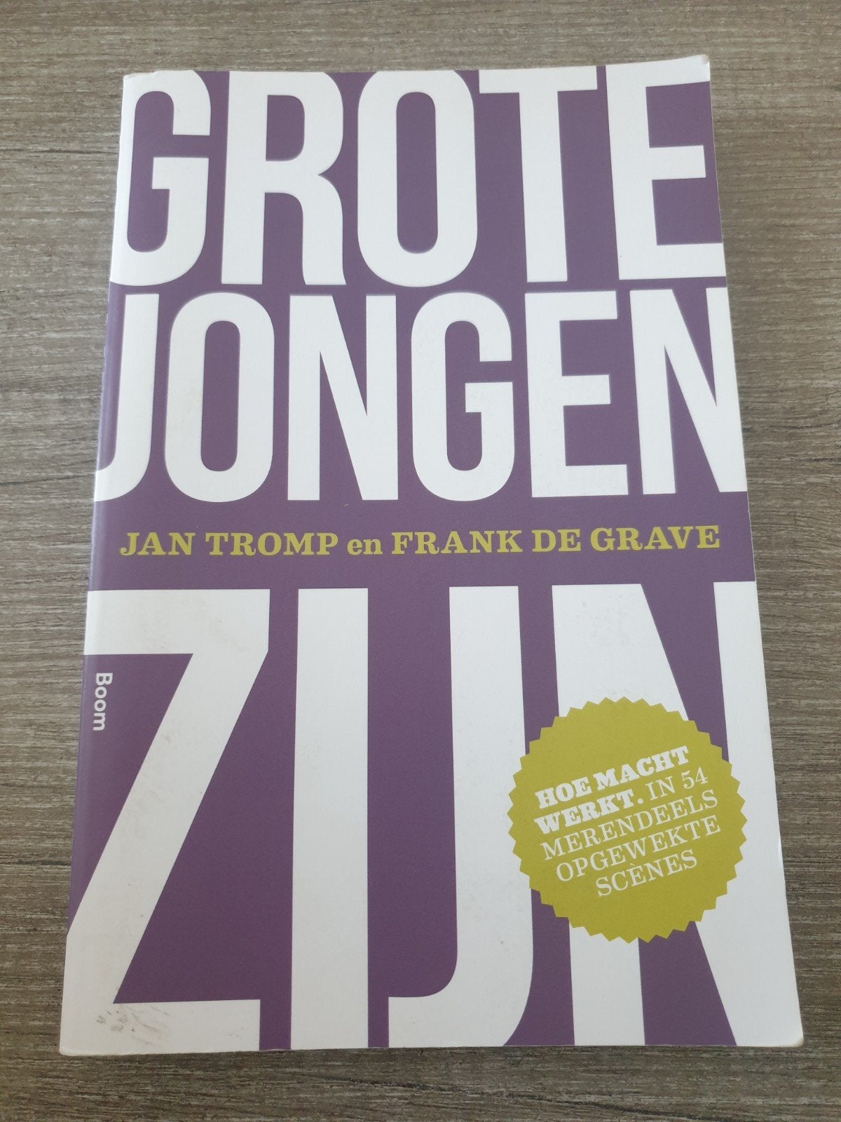 Grote Jongen Zijn - Jan Tromp en Frank de Grave, Ophalen of Verzenden, Gelezen, Jan Tromp en Frank de Grave