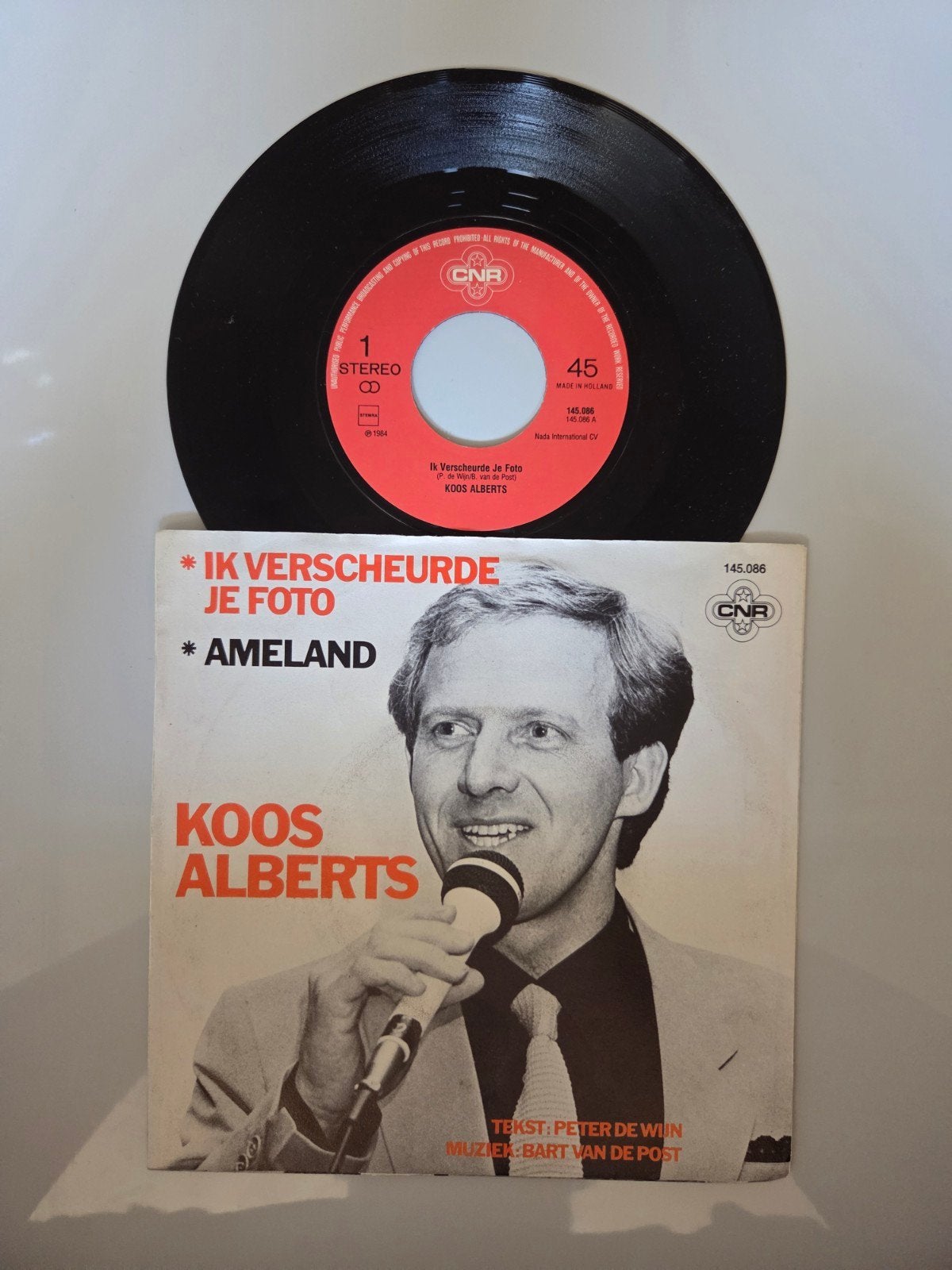 Koos Alberts - Ik verscheurde je foto, Ophalen of Verzenden, Gebruikt, 7 inch, Nederlandstalig