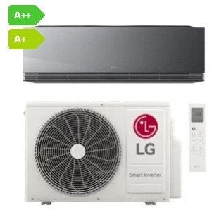 LG Artcool Mirror AC18BK 5,0 kW Design Airco WiFi |, Ophalen, Koelen en Ontvochtigen, Timer, Nieuw