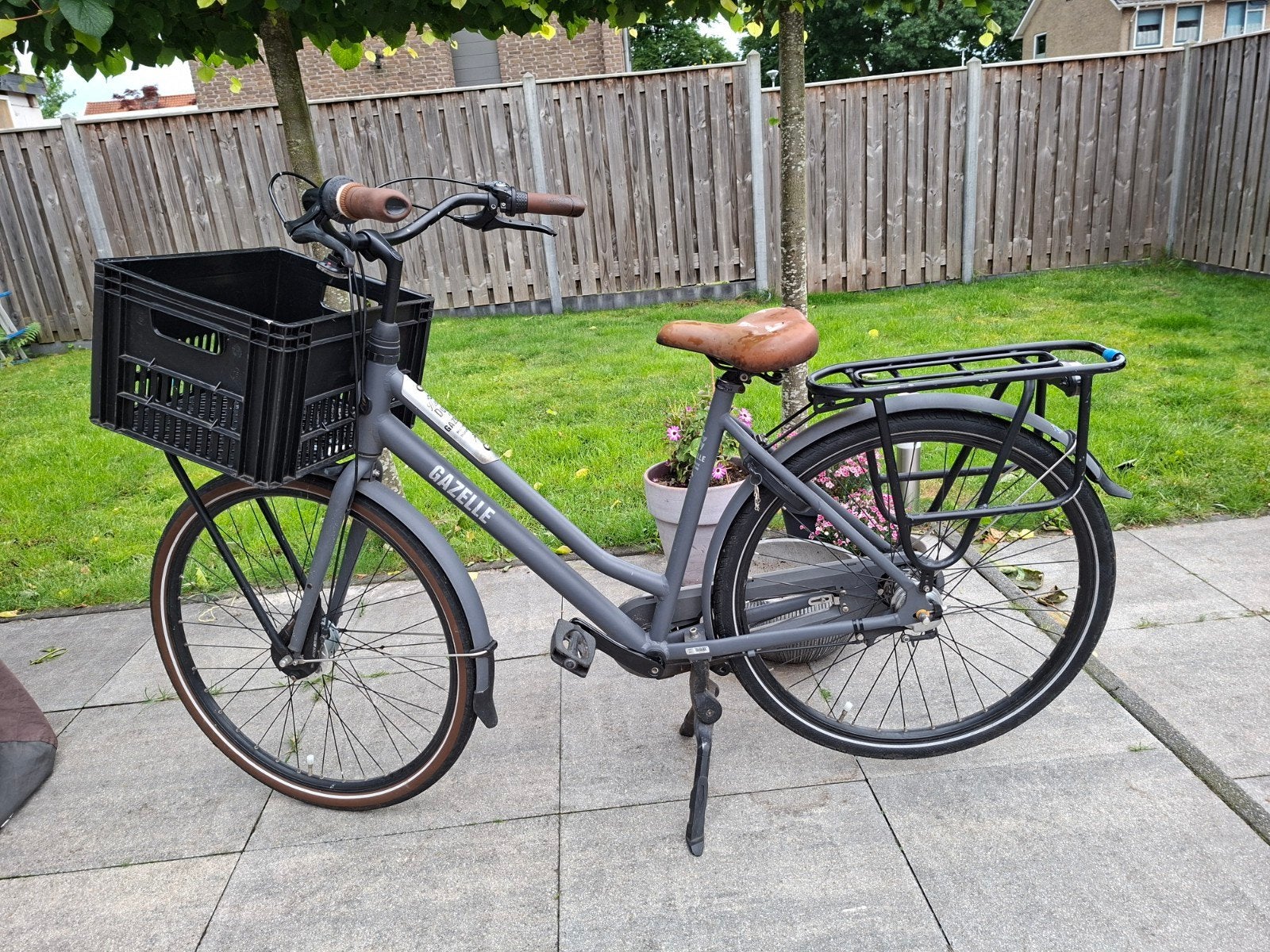 Gazelle fiets 28 inch framemaat 55, 53 tot 56 cm, Ophalen of Verzenden, Gebruikt, Versnellingen