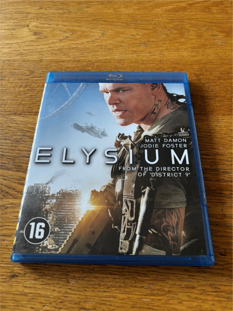 Blu-ray Elysium - NL-Uitgave, Gebruikt, Vanaf 16 jaar, Nederlands, Film