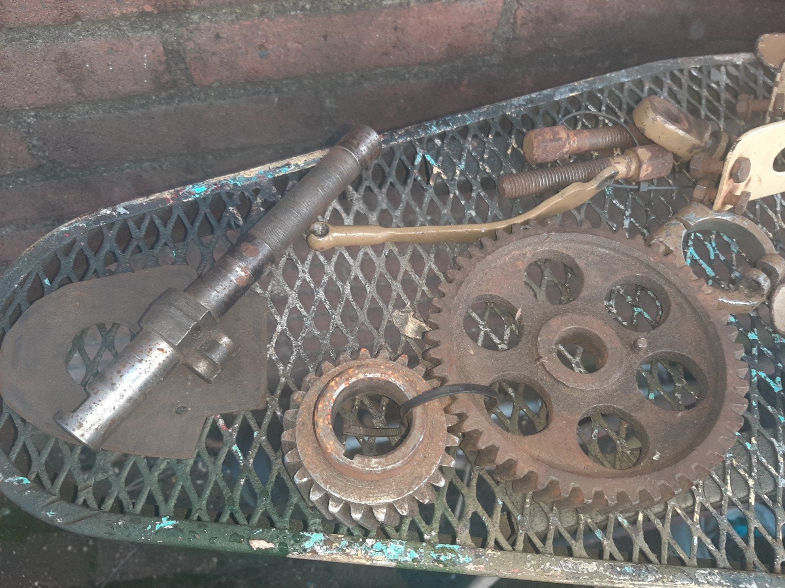 motorfiets oldtimer  onderdelen, Motoren, Verzenden