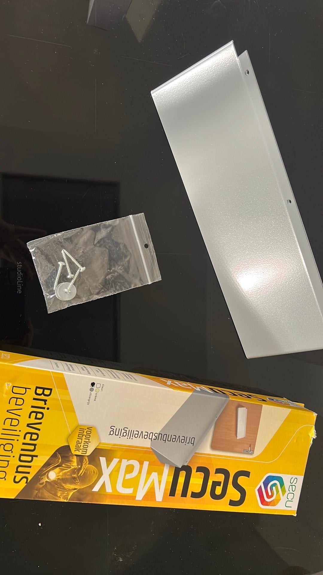 Secu max brievenbus beveiliging, Ophalen, Nieuw, IJzer, Brievenbusklep