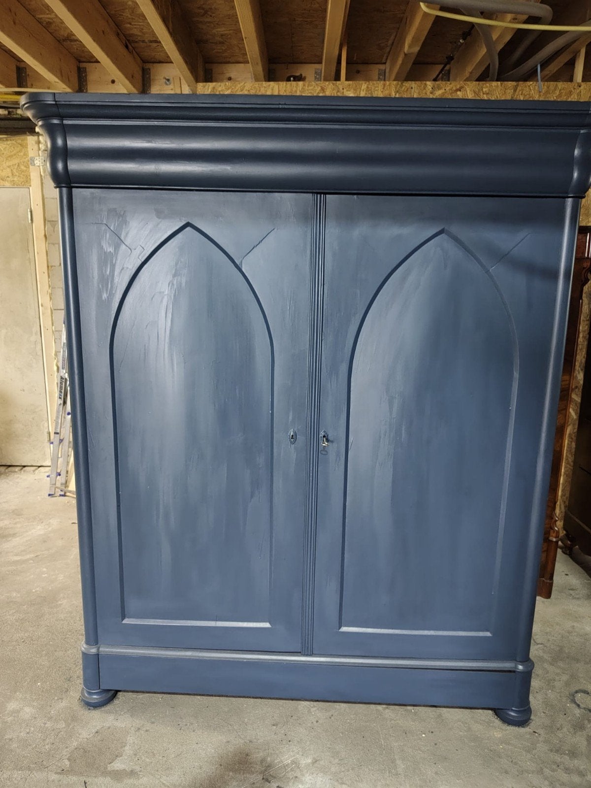 biedermeier kast klerenkast garderobekast, Ophalen
