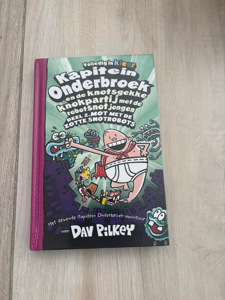 Kapitein onderbroek en de knotsgekke knokpartij, Ophalen of Verzenden, Zo goed als nieuw