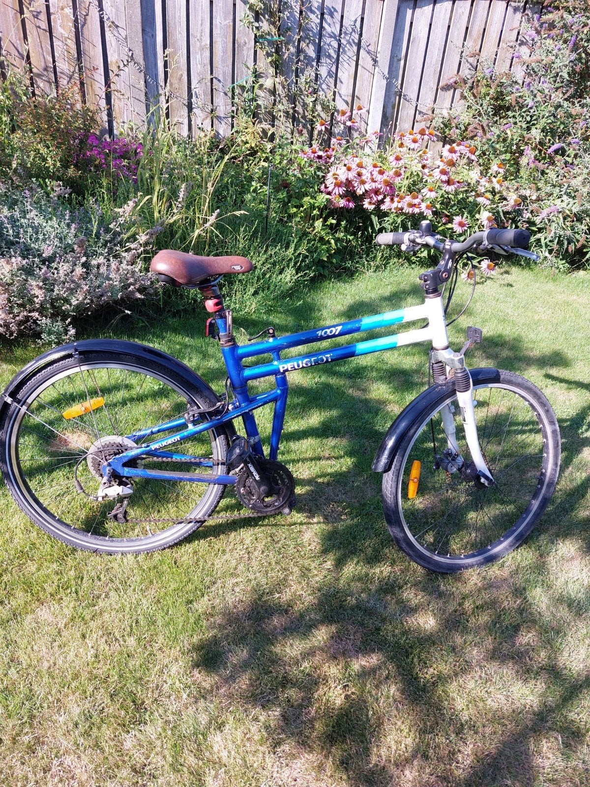 Peugeot vouwfiets met 26 inch wielen, 20 inch of meer, Gebruikt, Versnellingen, Totaal opvouwbaar