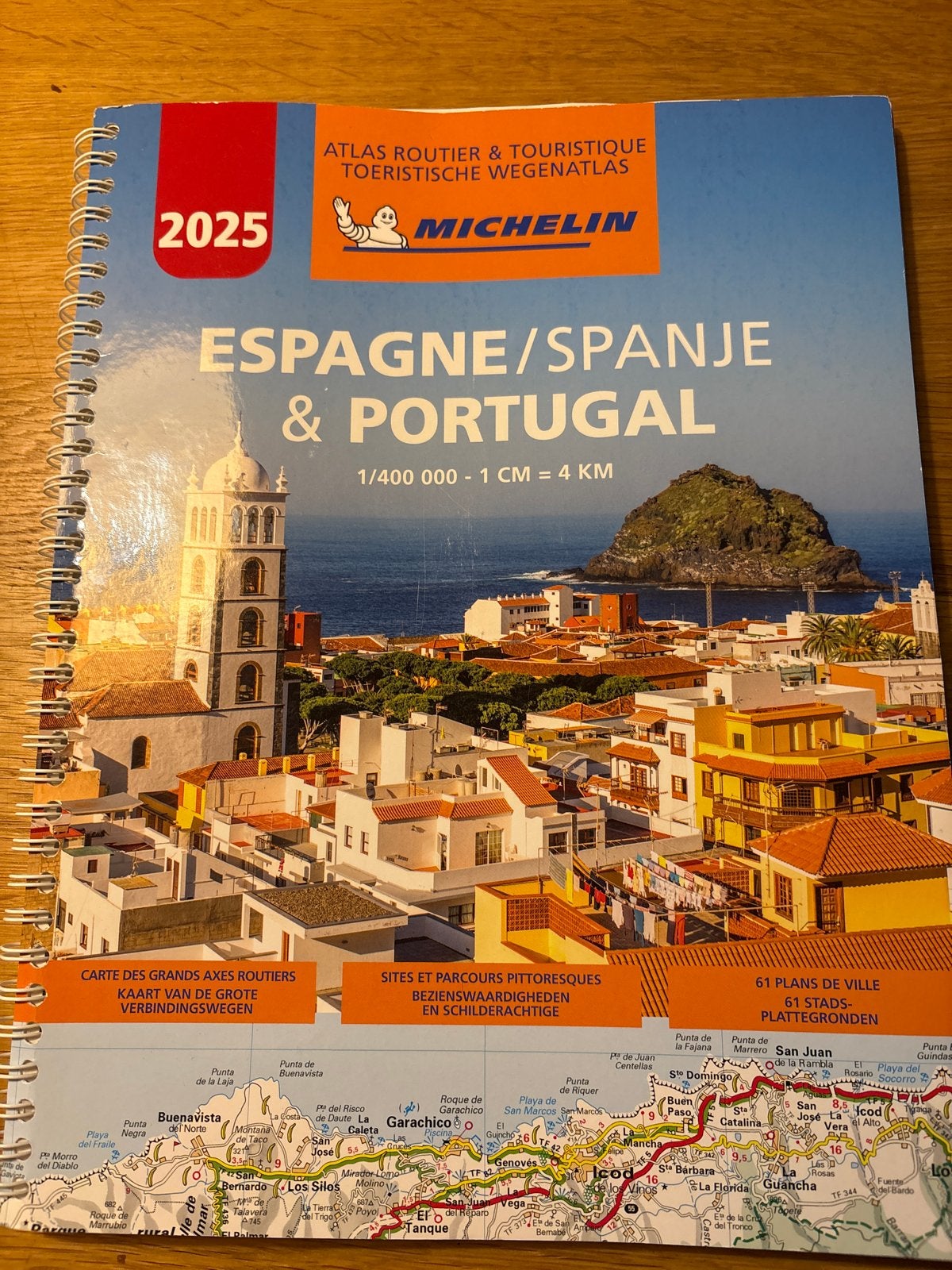 Michelin wegenatlas Spanje & Portugal 2025, Overige atlassen, Spanje, 2000 tot heden, Ophalen of Verzenden