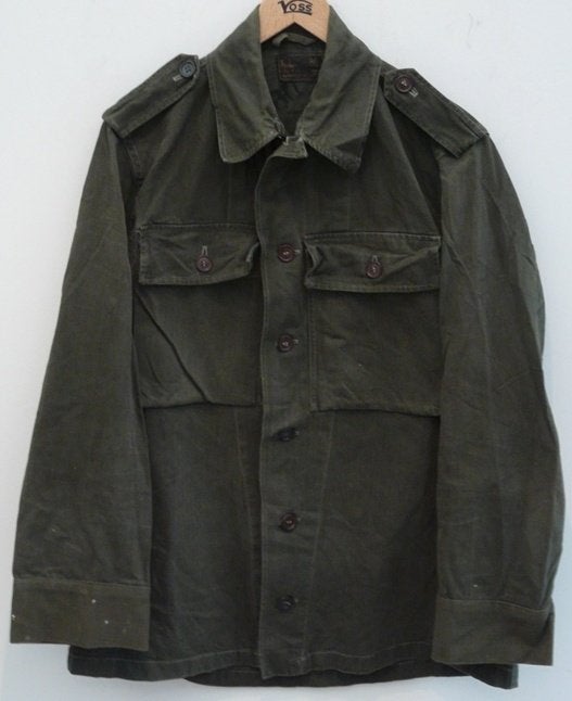 Jas, Gevechts, Uniform, VT, M58, MvO, Maat: 96, KL, 1961.(1), Ophalen of Verzenden, Landmacht, Nederland, Kleding of Schoenen
