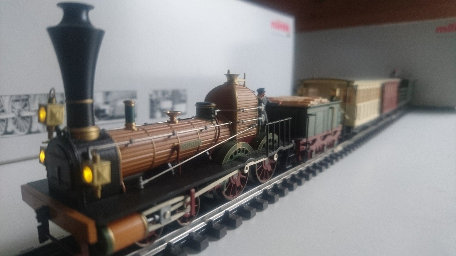 Marklin - Oldtimer treinset Württemberg - Tijdperk I - Digit, Ophalen, Wisselstroom, Treinset, Zo goed als nieuw