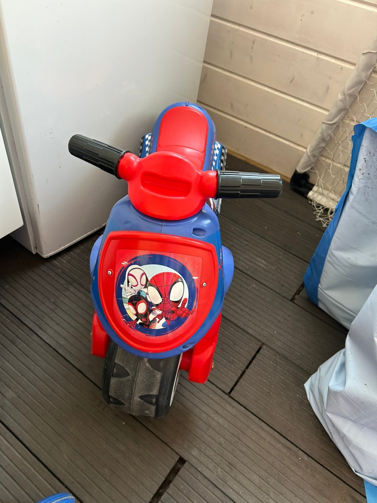 Spiderman motor, Ophalen, Zo goed als nieuw