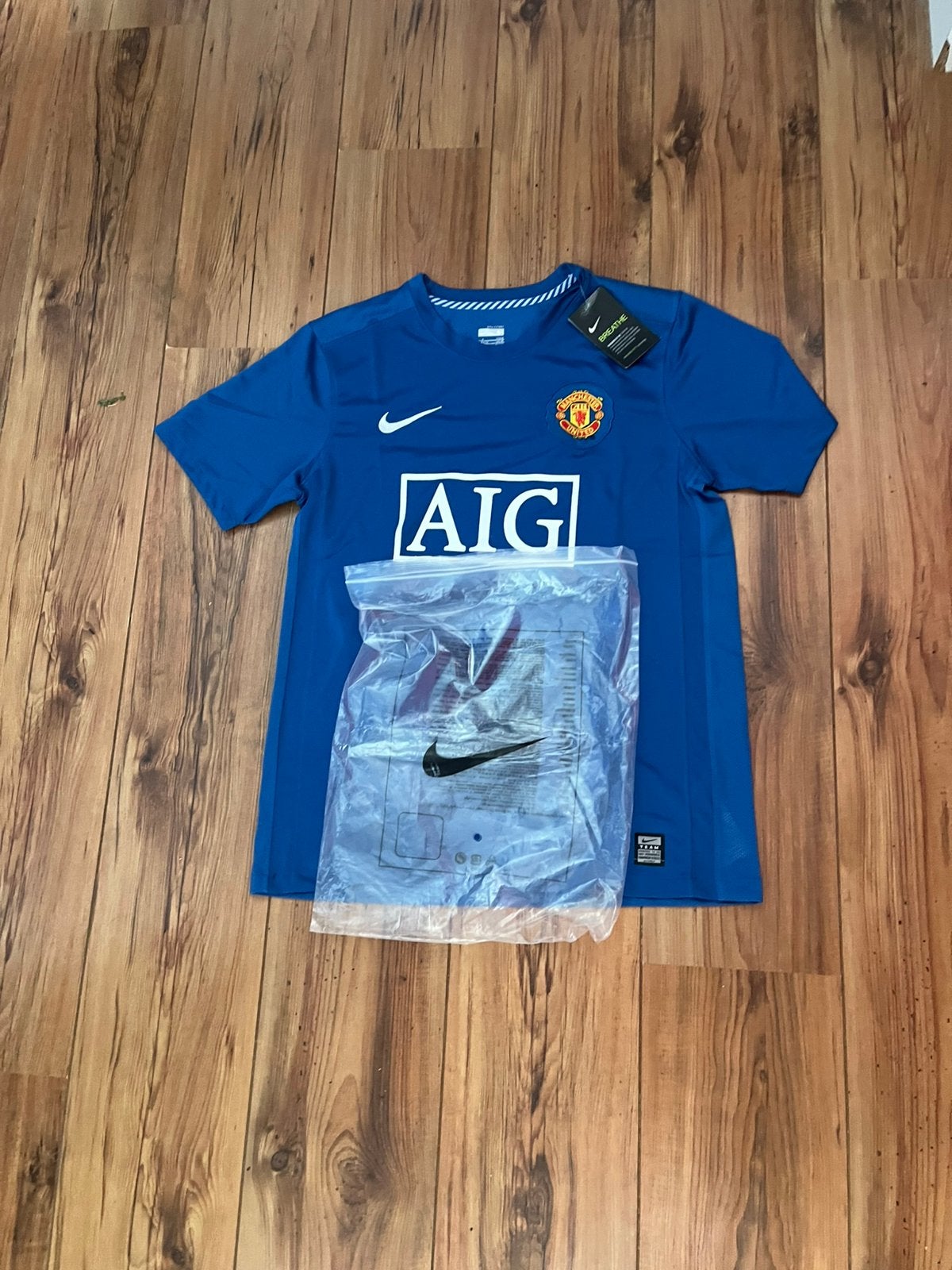 Man united retro derde shirt 07/08, Maat S, Ophalen of Verzenden, Zo goed als nieuw, Shirt