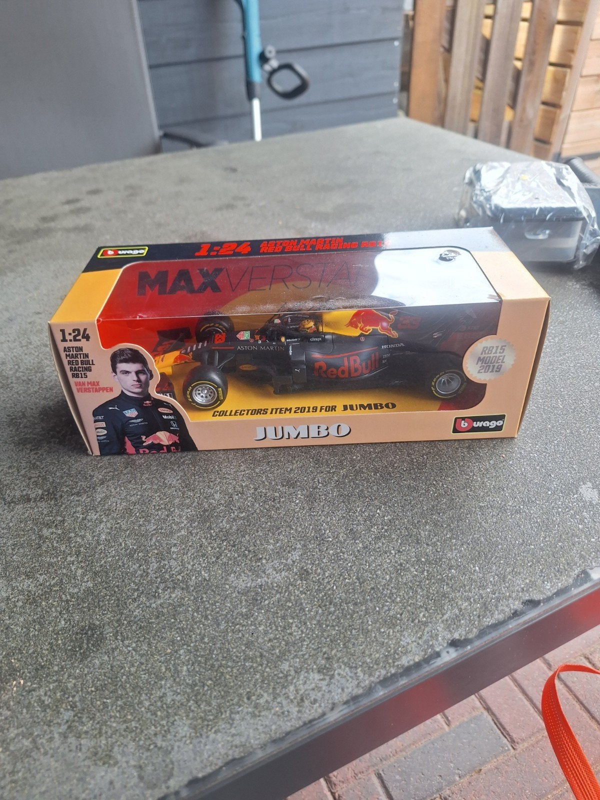 Max Verstappen Red Bull Racing RB15 Model 2019 (Jumbo), Ophalen