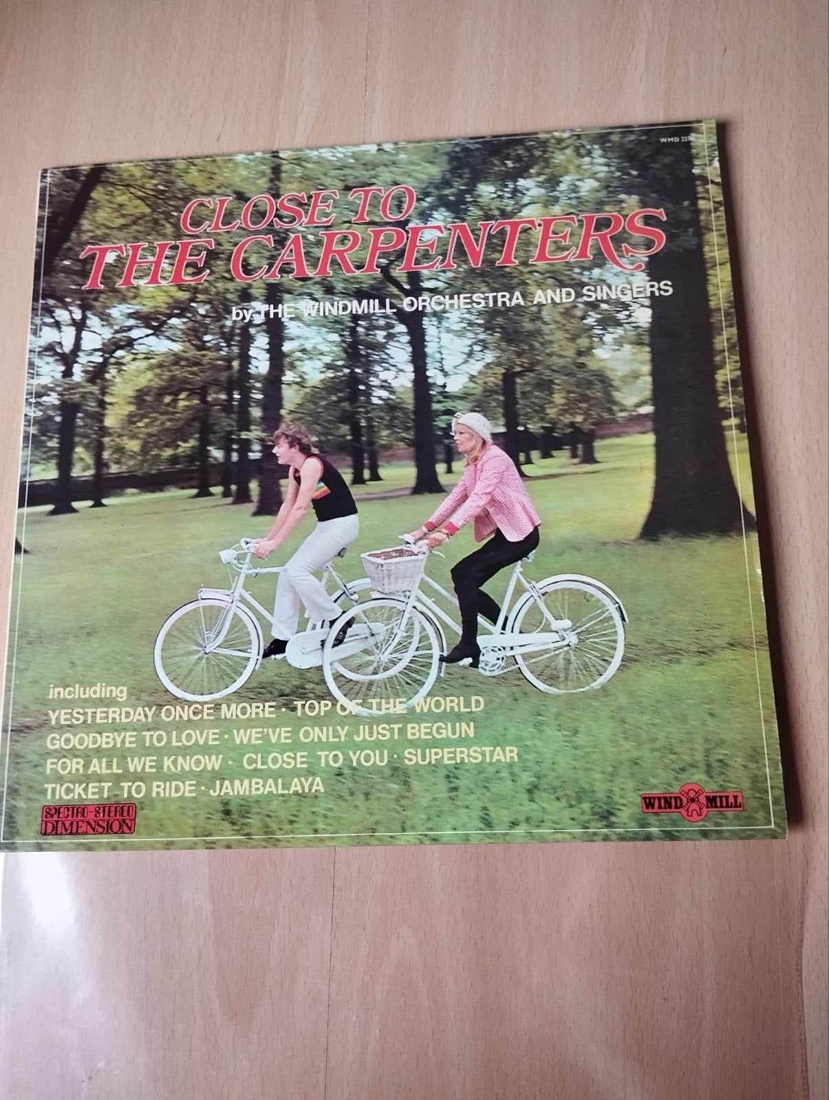 Close to the Carpenters - The Windmill Orchestra and Singers, Ophalen of Verzenden, LP