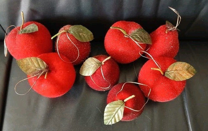 Kerstballen  8st, Ophalen of Verzenden, Zo goed als nieuw