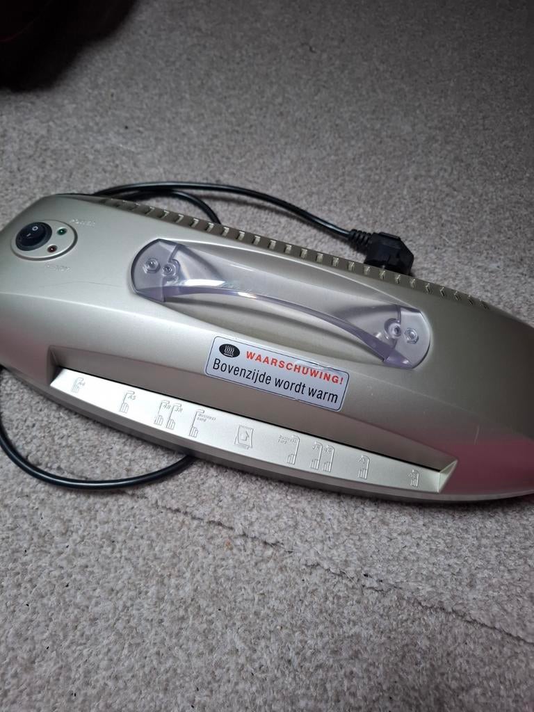 Laminator voor documenten en foto's, Ophalen of Verzenden, Gebruikt