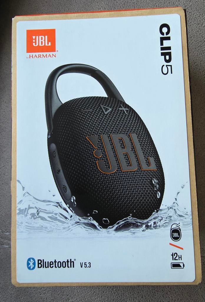 JBL Clip 5 Draagbare Bluetooth Speaker - Nieuw in Doos, JBL, Overige typen, Nieuw, Ophalen of Verzenden