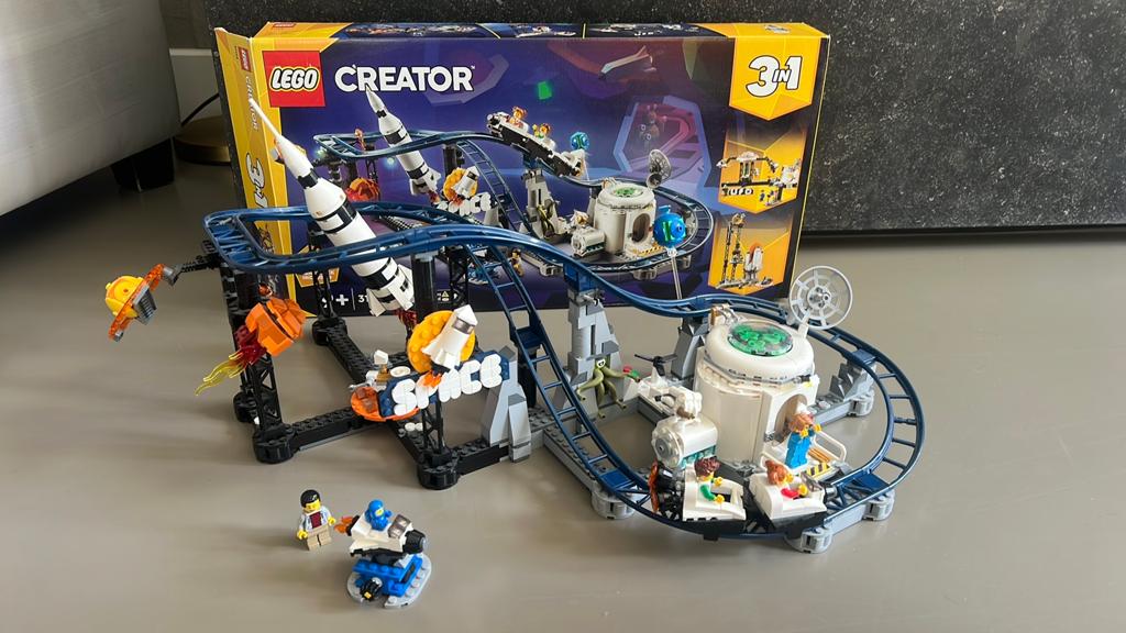 Lego ruimte achtbaan, Ophalen of Verzenden, Zo goed als nieuw