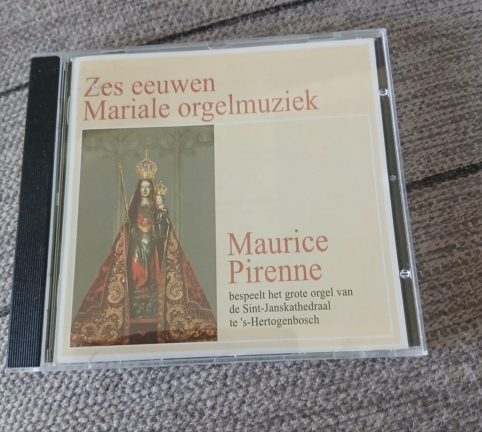 Zes Eeuwen Mariale Orgelmuziek - Maurice Pirenne CD, Gebruikt, Orkest of Ballet, Inclusief doosje, Middeleeuwen en Renaissance