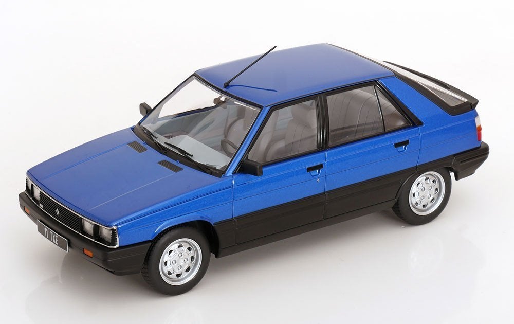 1:18 Renault 11 GTL - Blauw metallic <------NIEUW, Hobby en Vrije tijd, Modelauto's | 1:18, Overige merken, MCG, Auto, .