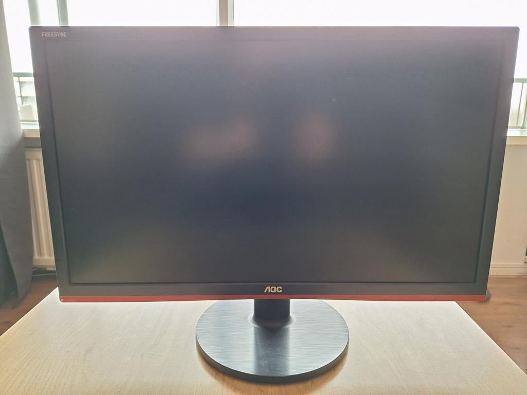 AOC G2460VQ6 – 24” Gaming Monitor – 75Hz – 1ms, Computers en Software, Monitoren, Gebruikt, IPS, HDMI, 1 tot 2 ms