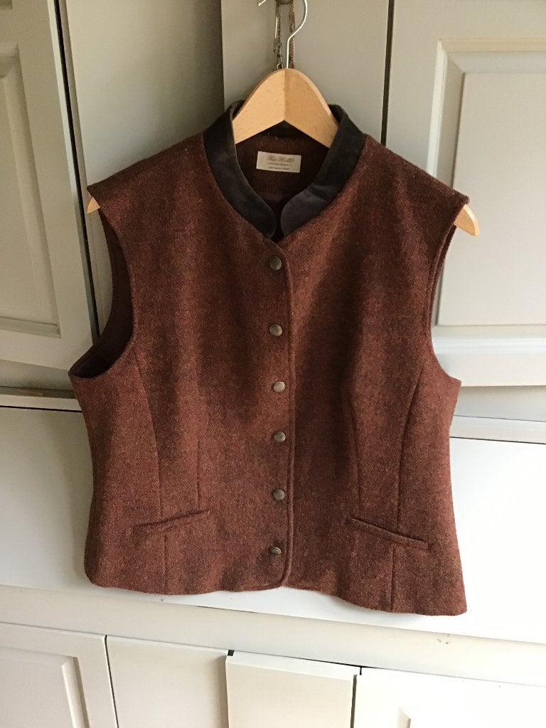 Gilet, Maat 38/40 (M), Bruin, Verzenden, Far Hills