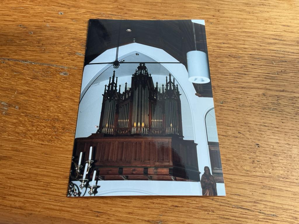 C3144 Leusden kerk orgel, Ophalen of Verzenden, Voor 1940