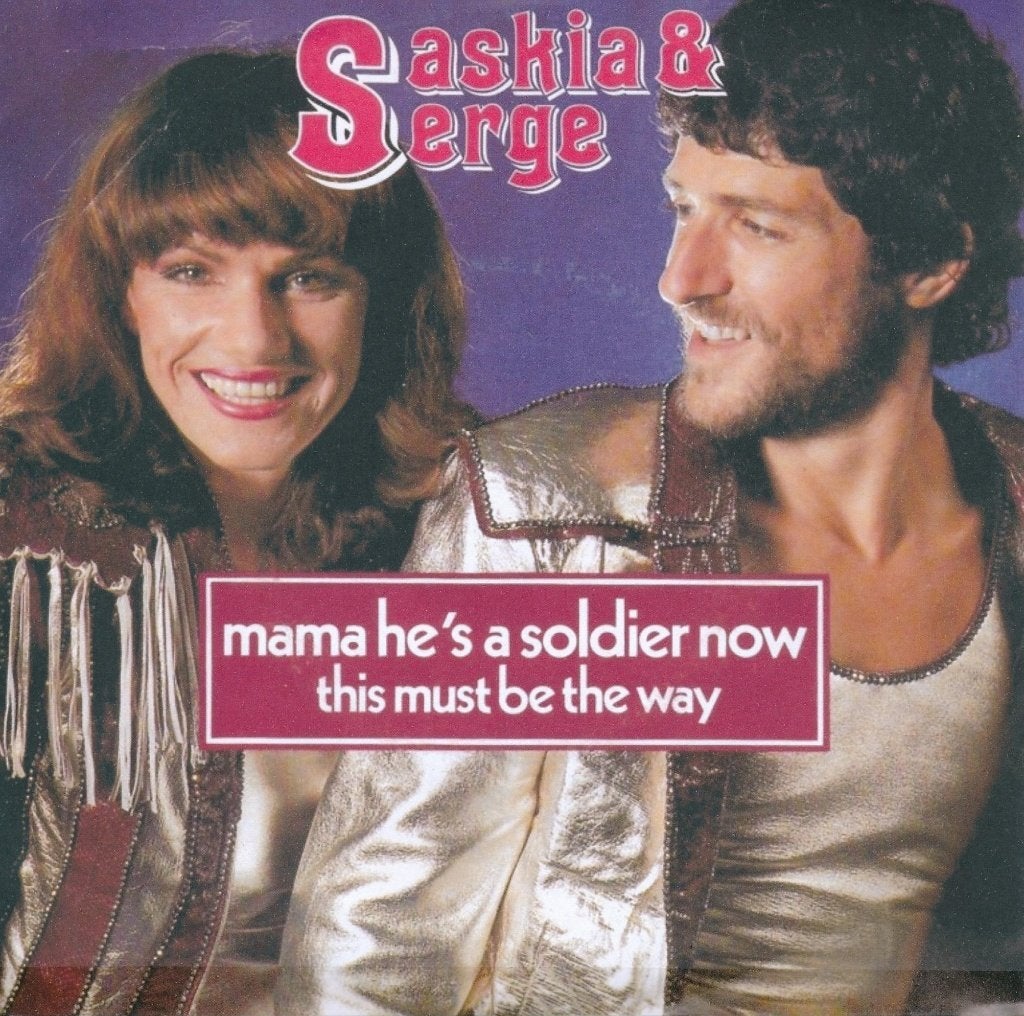 526 Saskia & Serge - Mama he's a soldier now (kopie hoes), Cd's en Dvd's, Ophalen of Verzenden, Gebruikt, 7 inch, Pop
