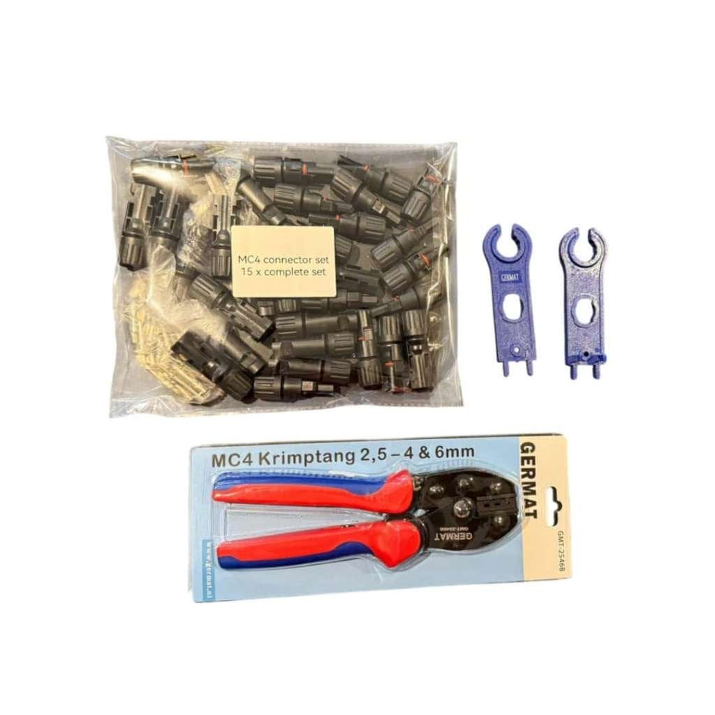 Germat MC4 Connector Set 15 st, Klantenservice@germat.nl, Gereedschap of Toebehoren, Nieuw, Ophalen of Verzenden