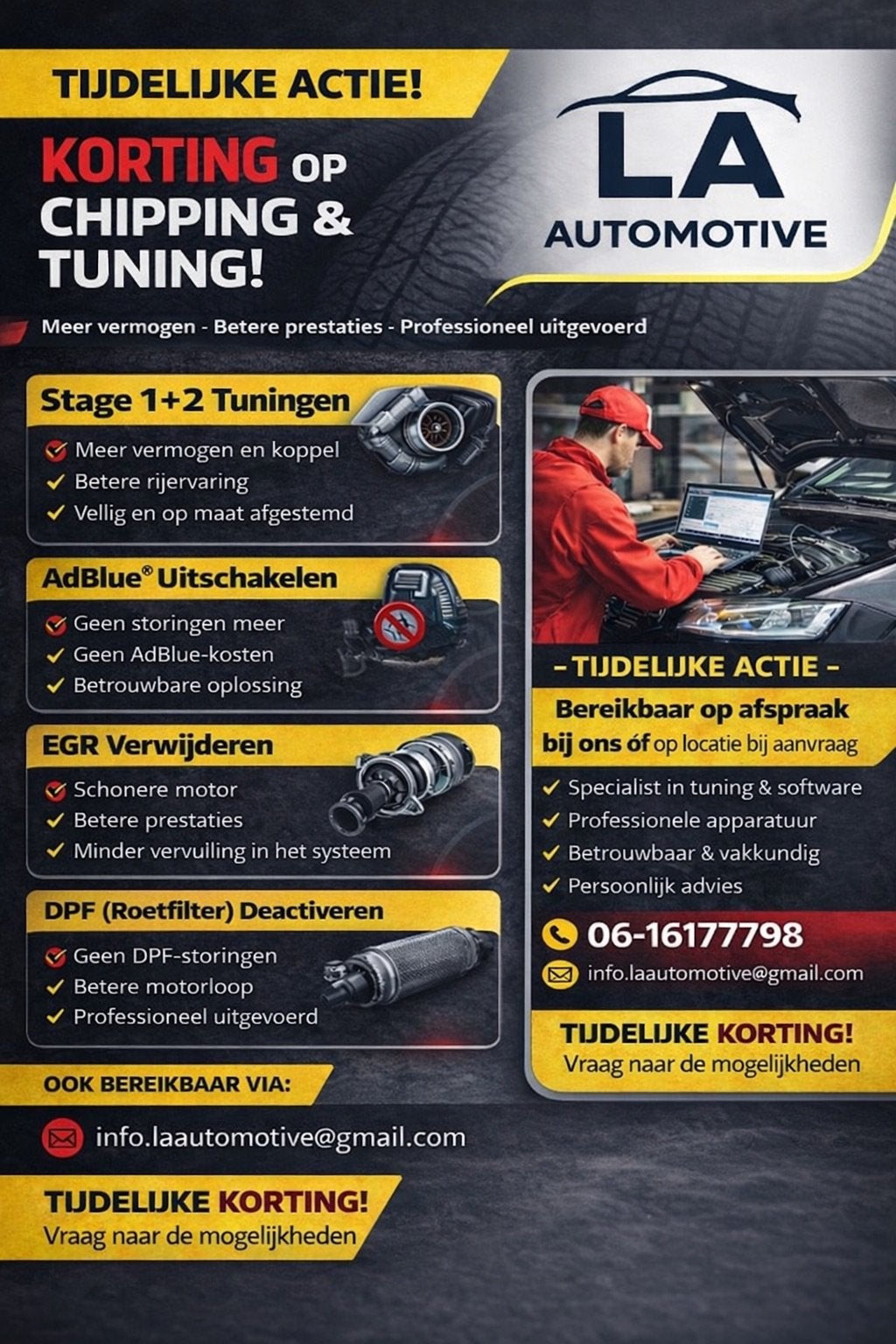 Stage 1 tuning, ad blue, egr, dpf wegschrijven! Coding!, Ophalen