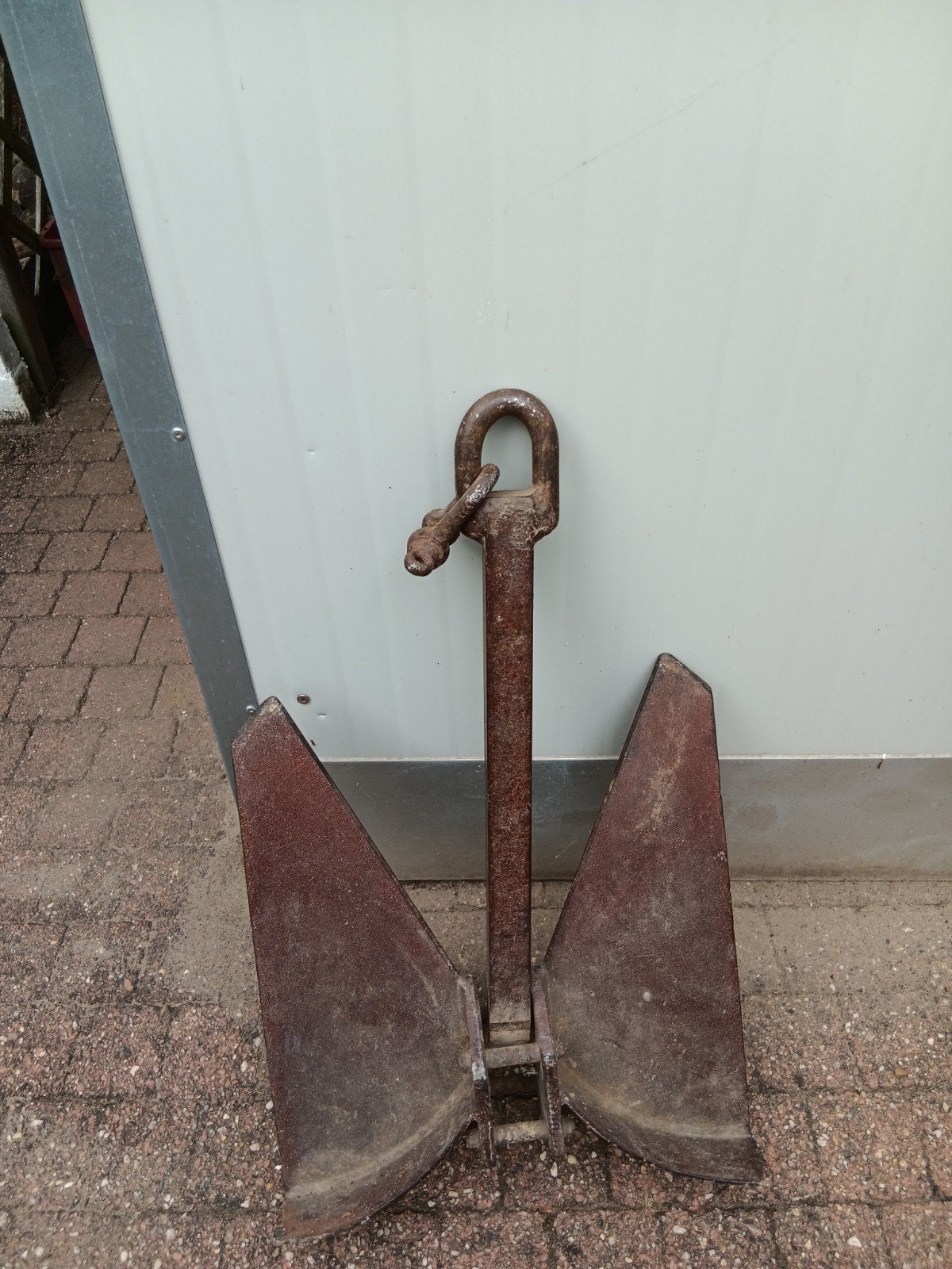 Pool anker 17 kg - 42 cm breed, 70 cm hoog, Ophalen, Gebruikt, Overige typen