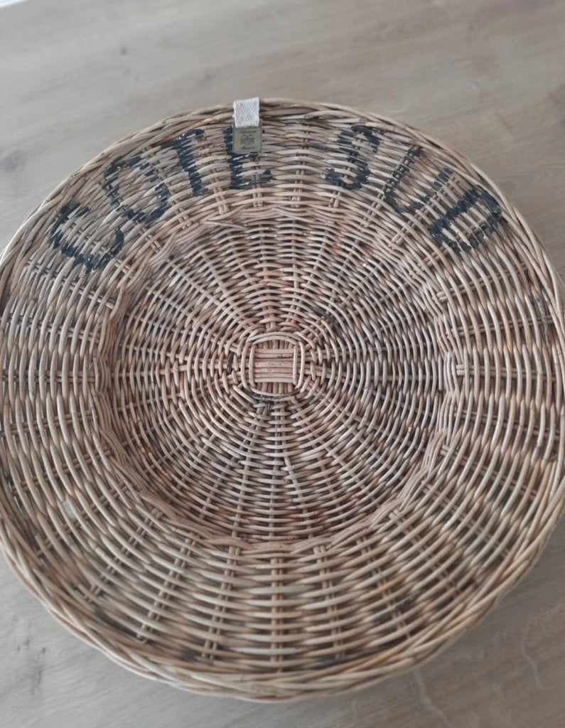 Riviera Maison Rustic Rattan 45cm diameter, Ophalen, Schaal, Rond, Zo goed als nieuw
