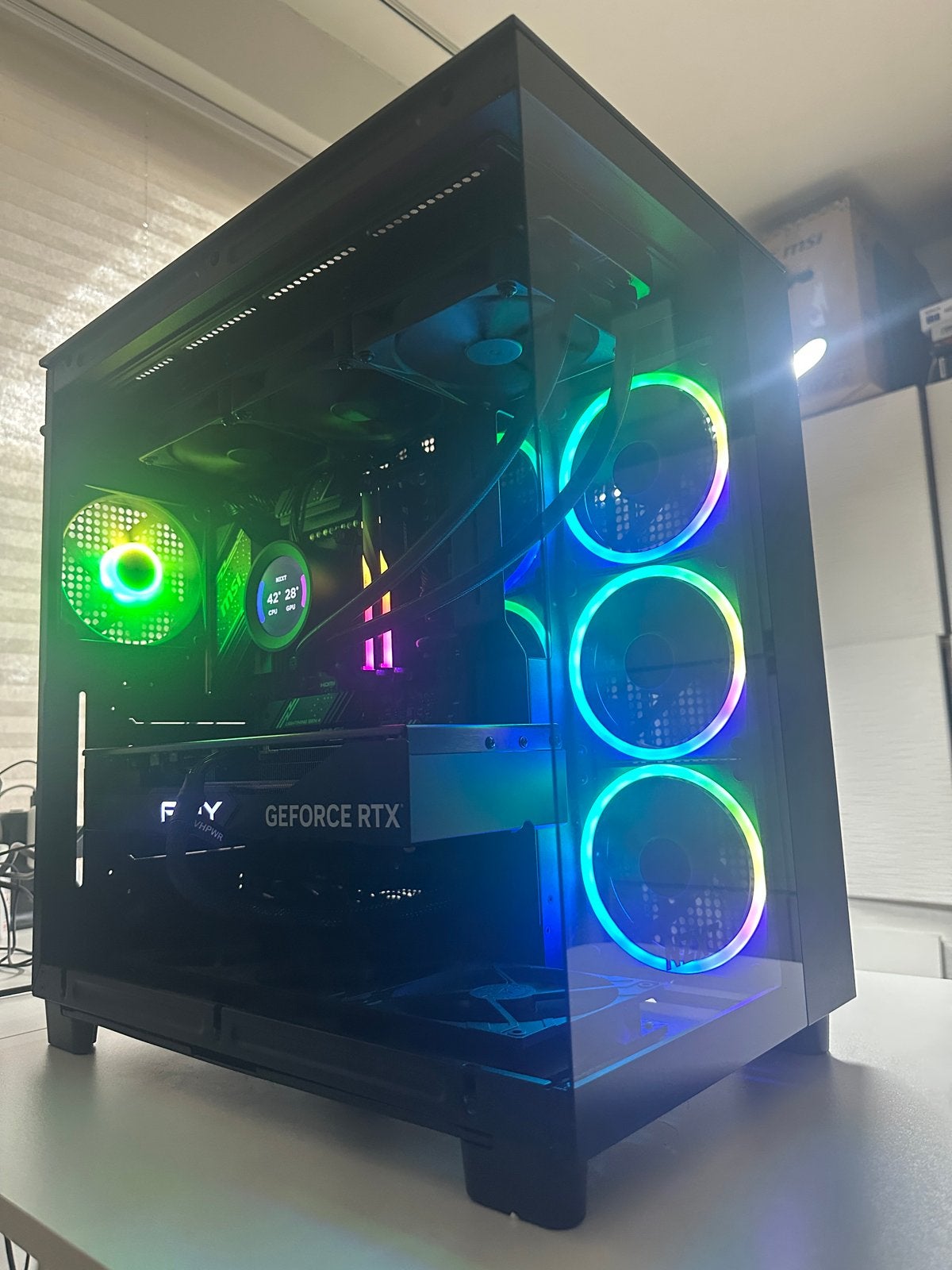 Game PC RTX 4080 Super + 7900X + 32GB DDR5 + 1TB m2 SSD, Ophalen, 32 GB, Zo goed als nieuw, Gaming
