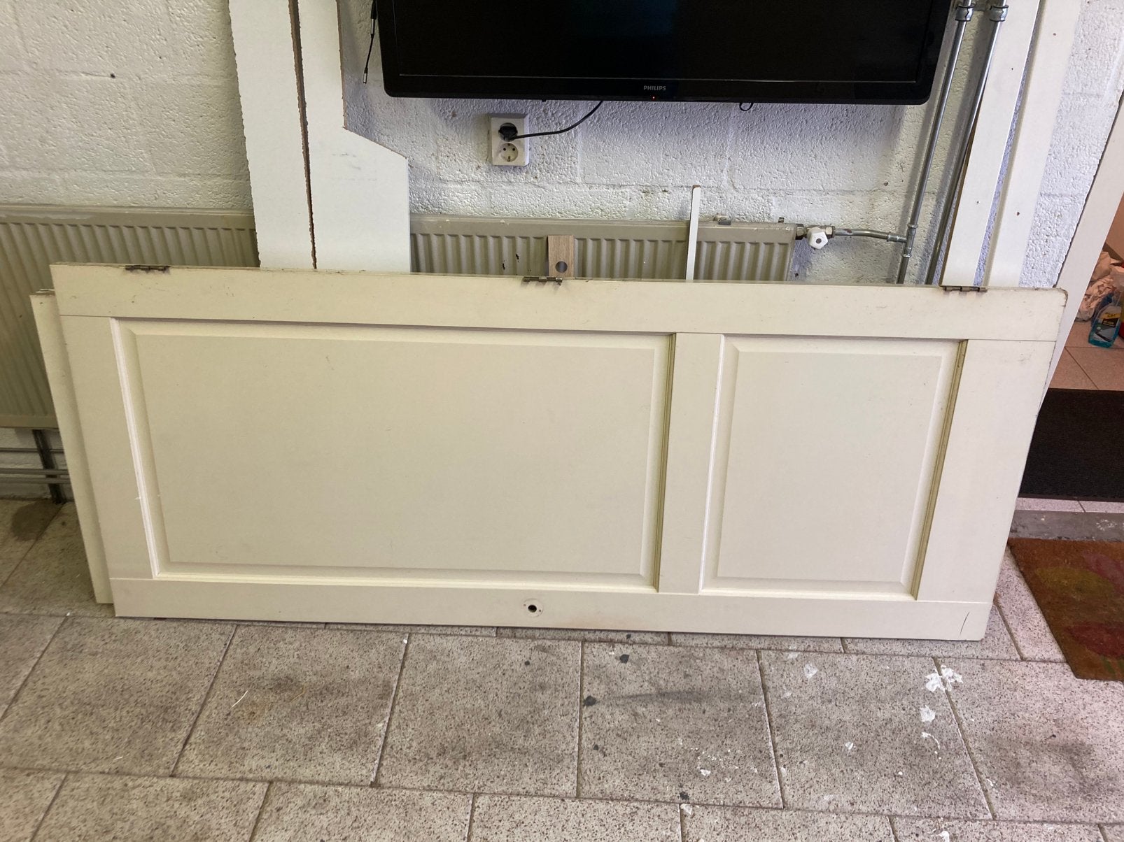 Houten binnendeur, Doe-het-zelf en Verbouw, Ophalen, Gebruikt, 80 tot 100 cm, Binnendeur