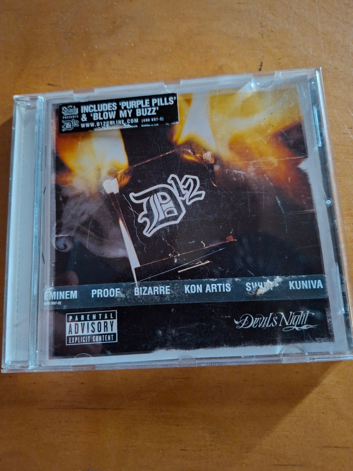 D12 - Devil's Night CD (Inclusief 'Purple Hills'), Gebruikt, Pop, Inclusief doosje, Ophalen of Verzenden