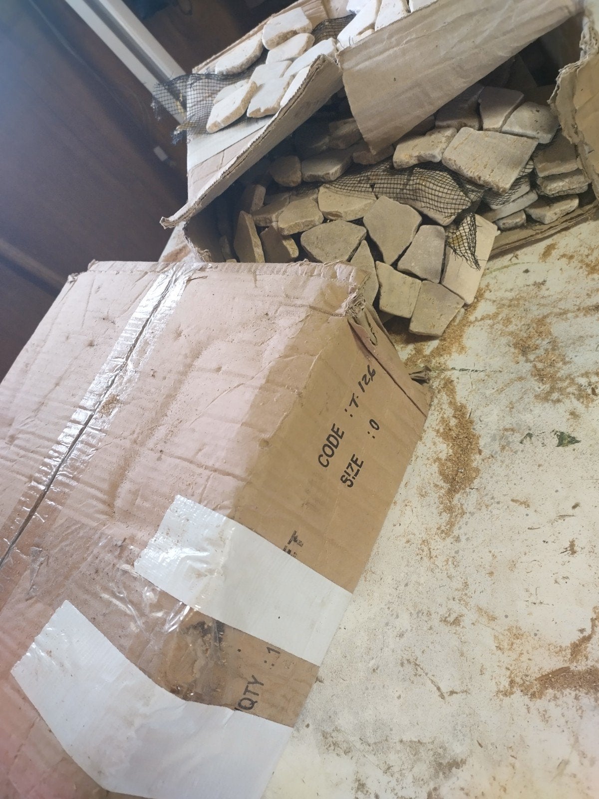 mozaïek steentjes, Ophalen, Overige materialen, Minder dan 4 cm