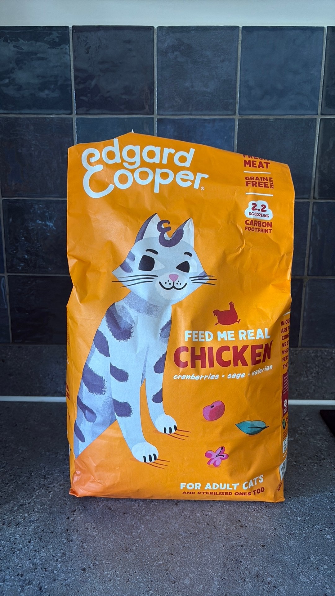 Katten brokjes van Edgard & Cooper 4 kg, Ophalen, Kat
