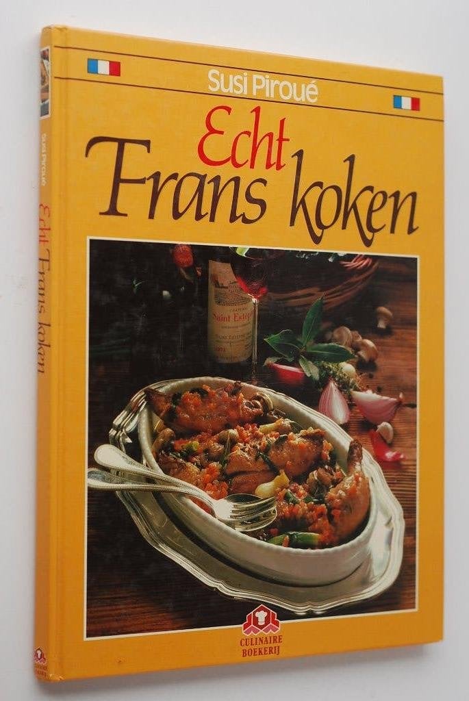 Echt Frans koken - Kookboek Culinaire Boekerij jaren 80, Verzenden, Zo goed als nieuw, Frankrijk