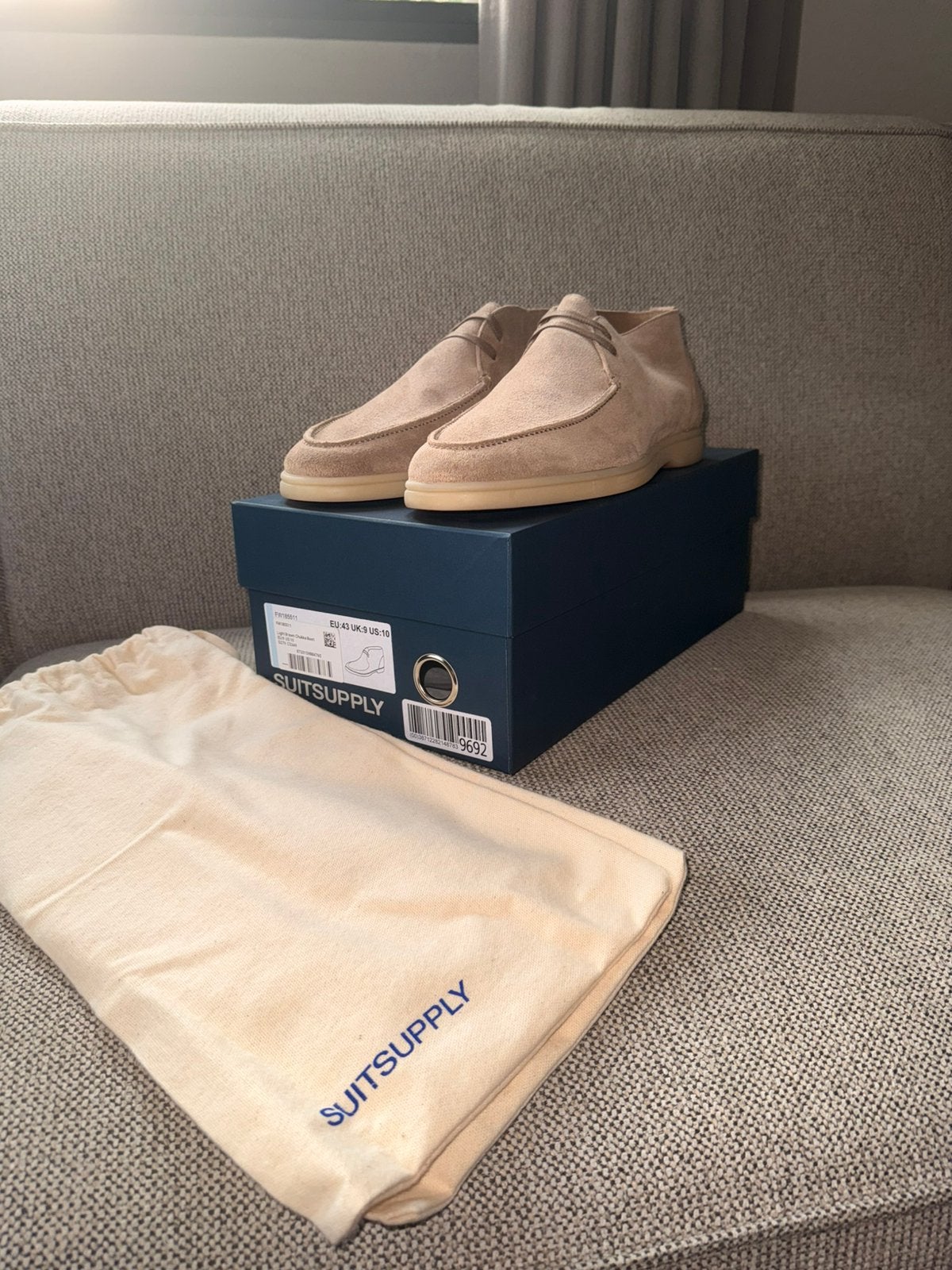 Suitsupply loafers heren – maat 43 – nieuw, Loafers, Bruin, Nieuw, Ophalen of Verzenden
