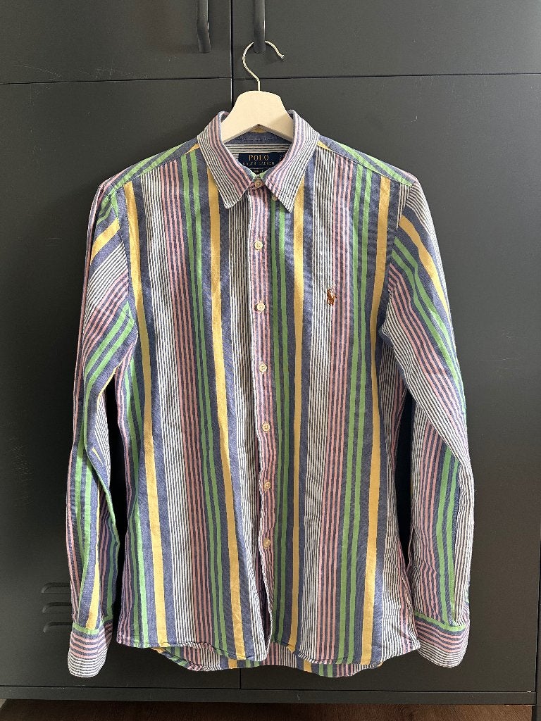 Ralph Lauren overhemd mt S, Ophalen of Verzenden, Zo goed als nieuw, Meerkleurig, Ralph Lauren
