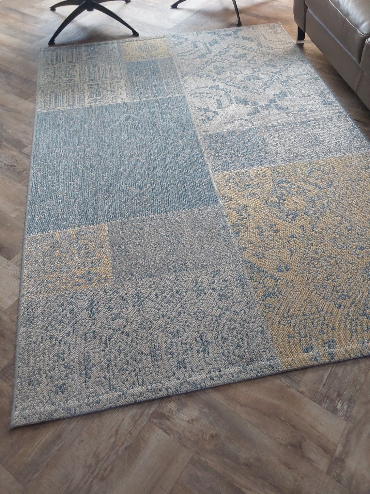 Vloerkleed patchwork, Ophalen