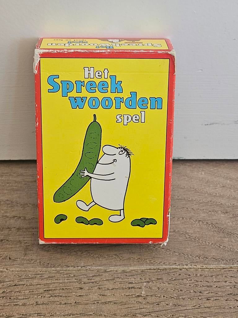 Het Spreekwoorden Spel - Klassiek Kaartspel, Vijf spelers of meer, Ophalen of Verzenden, Gebruikt