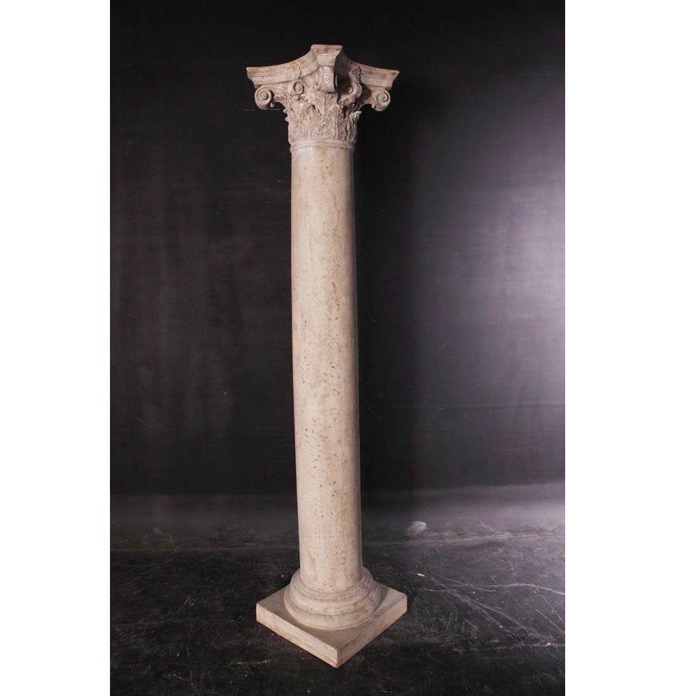Corinthian Column – Pilaar Hoogte 219 cm, Ophalen, HorecaBeelden, Nieuw, HorecaBeelden