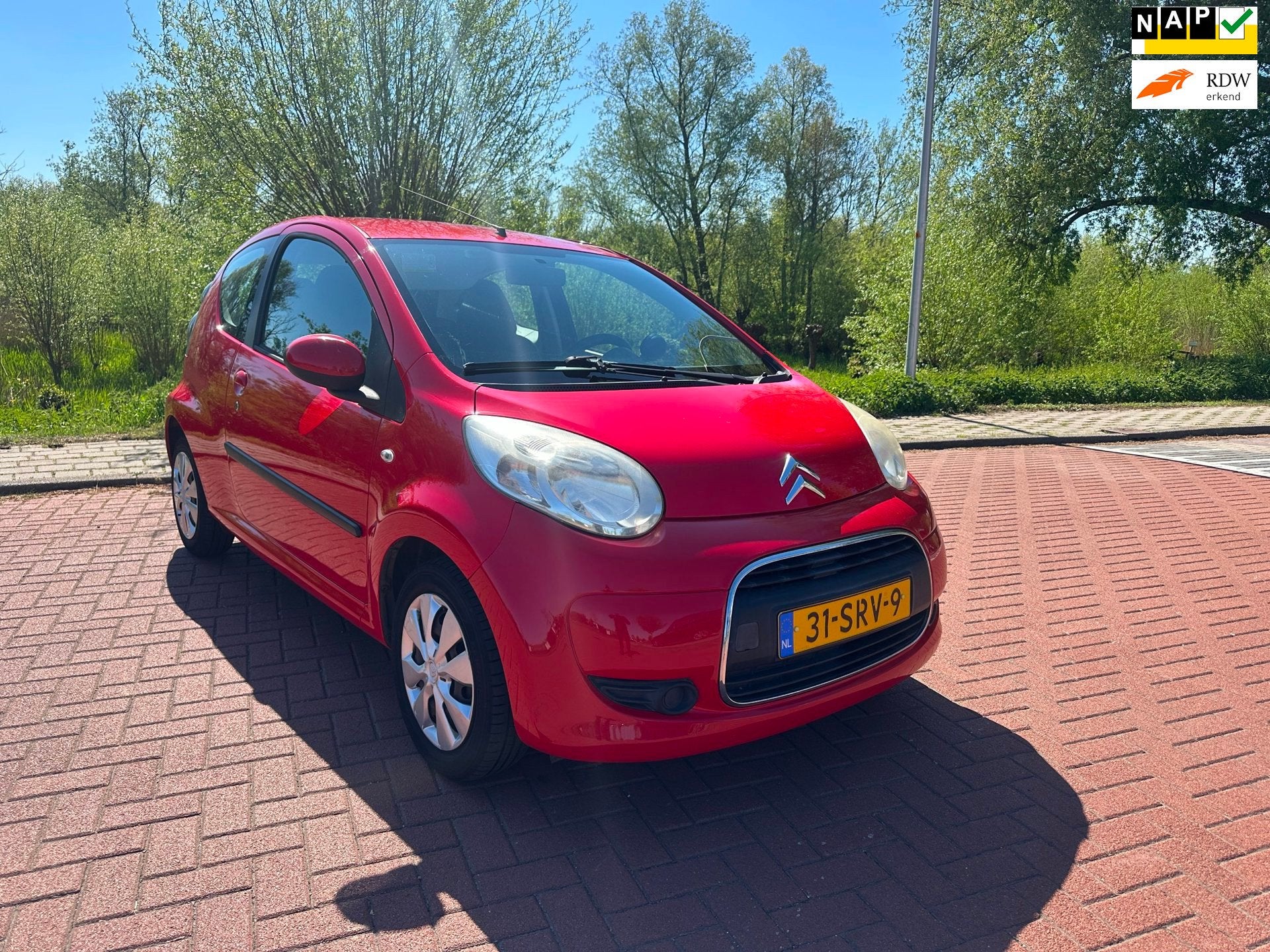 Citroen C1 1.0-12V Selection CarPlay/Groot scherm/Airco/Nap, Voorwielaandrijving, Gebruikt, 4 stoelen, C1
