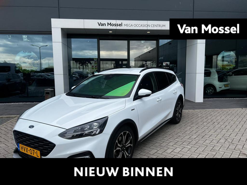 Ford Focus Wagon 1.5 EcoBoost Active | Cruise Control | Acht, Stof, Euro 6, Wit, 3 cilinders