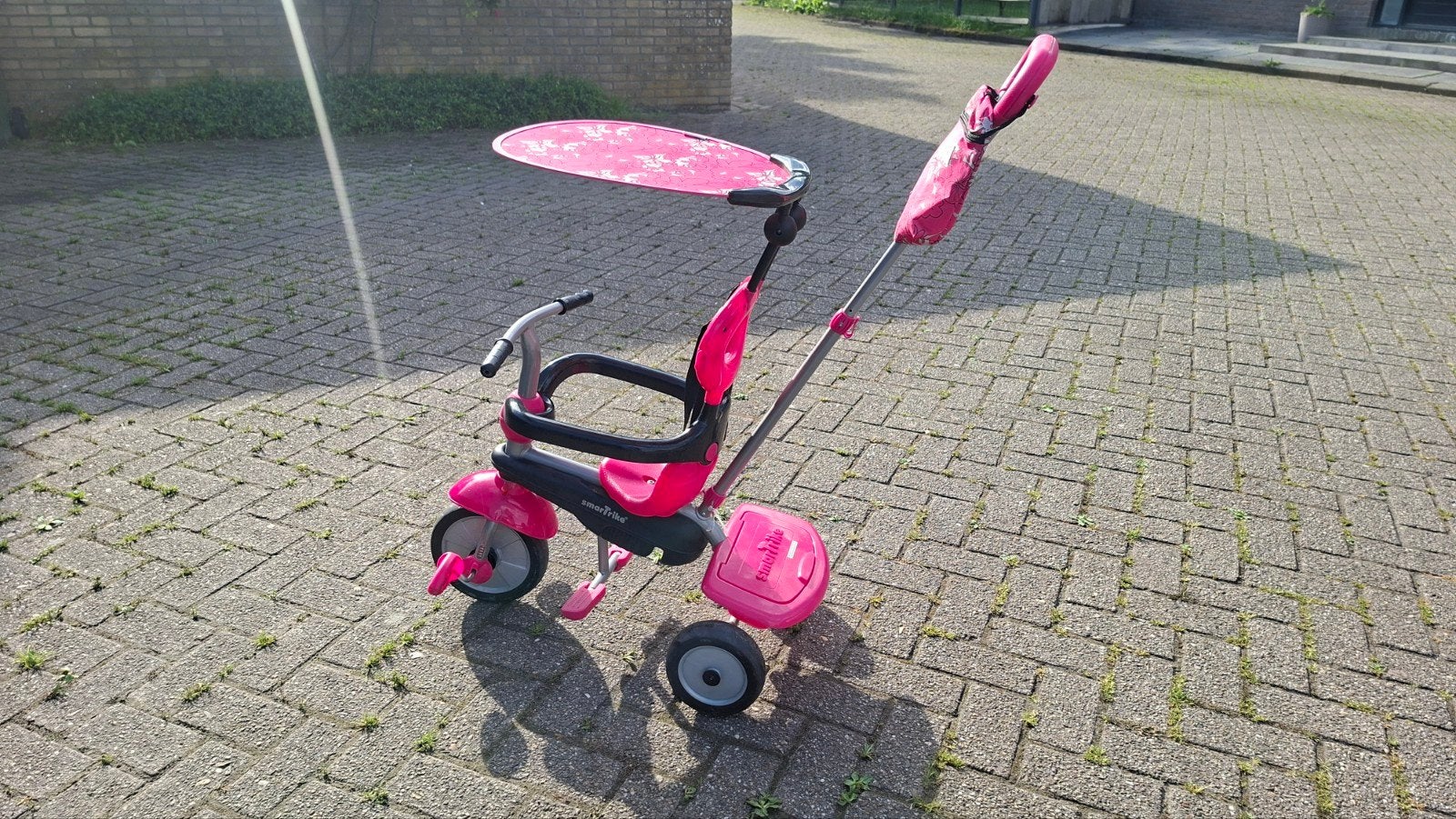 Smarttrike 4 in 1 driewieler met duwstang, Ophalen, Gebruikt, Duwstang