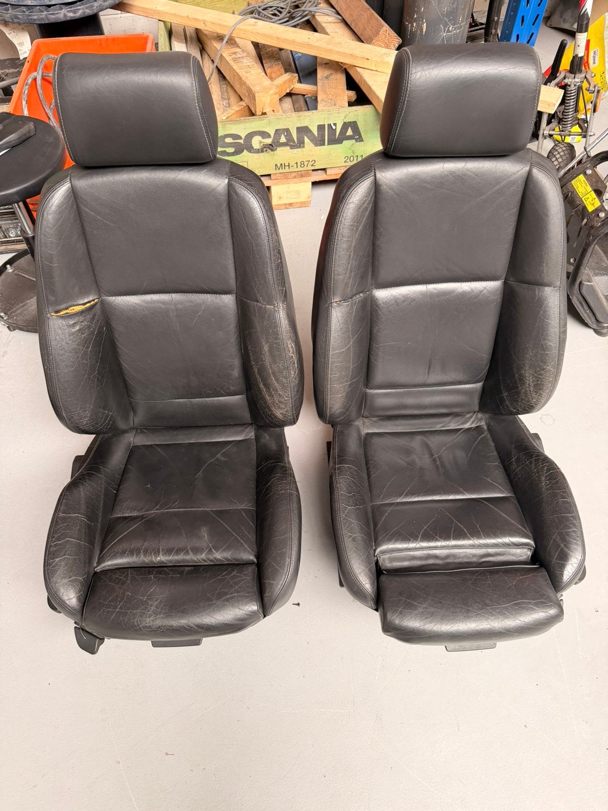 BMW e36 lederen sportstoelen, Ophalen, BMW
